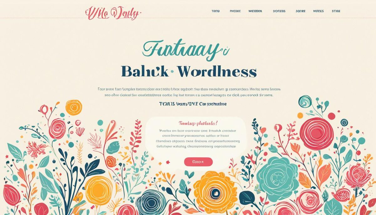 customizable wordpress theme