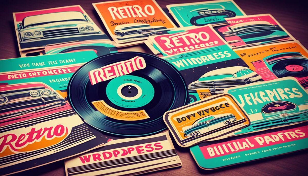 retro vintage wordpress themes